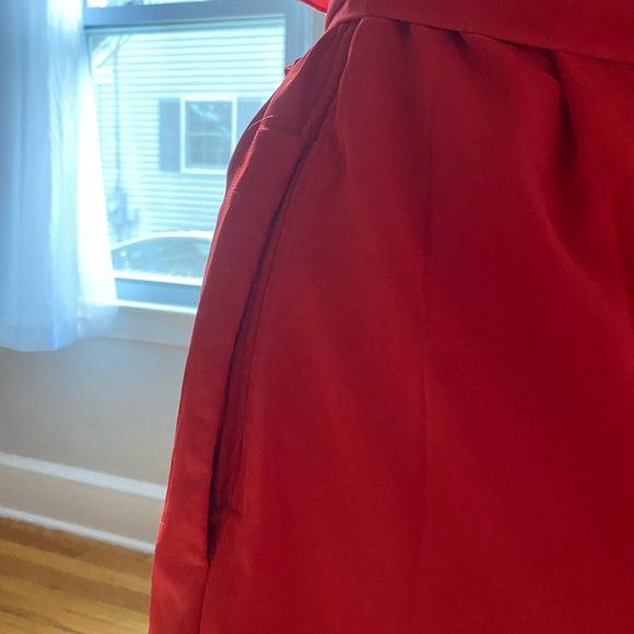 Red Dress - eShakti. Size 4/6 - Picture 6 of 9